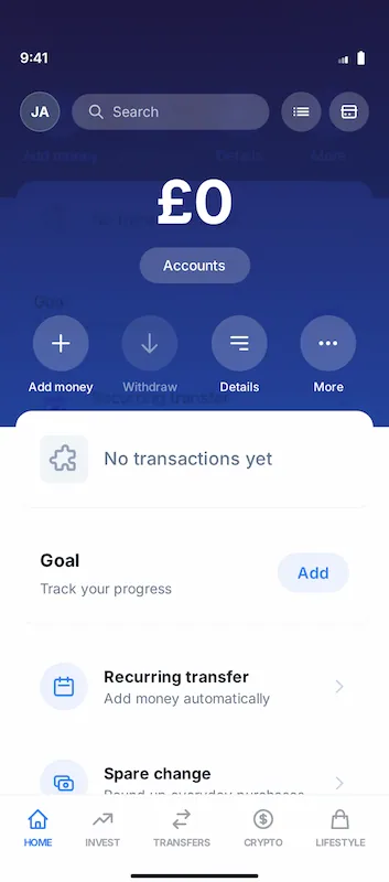 Fintech Mobile App