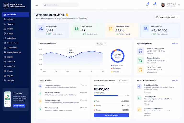 School Management System